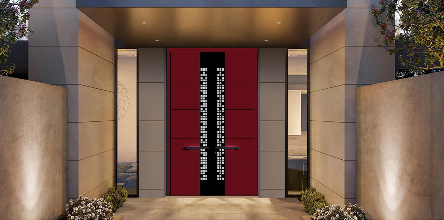 铜铝木高端系统入户门